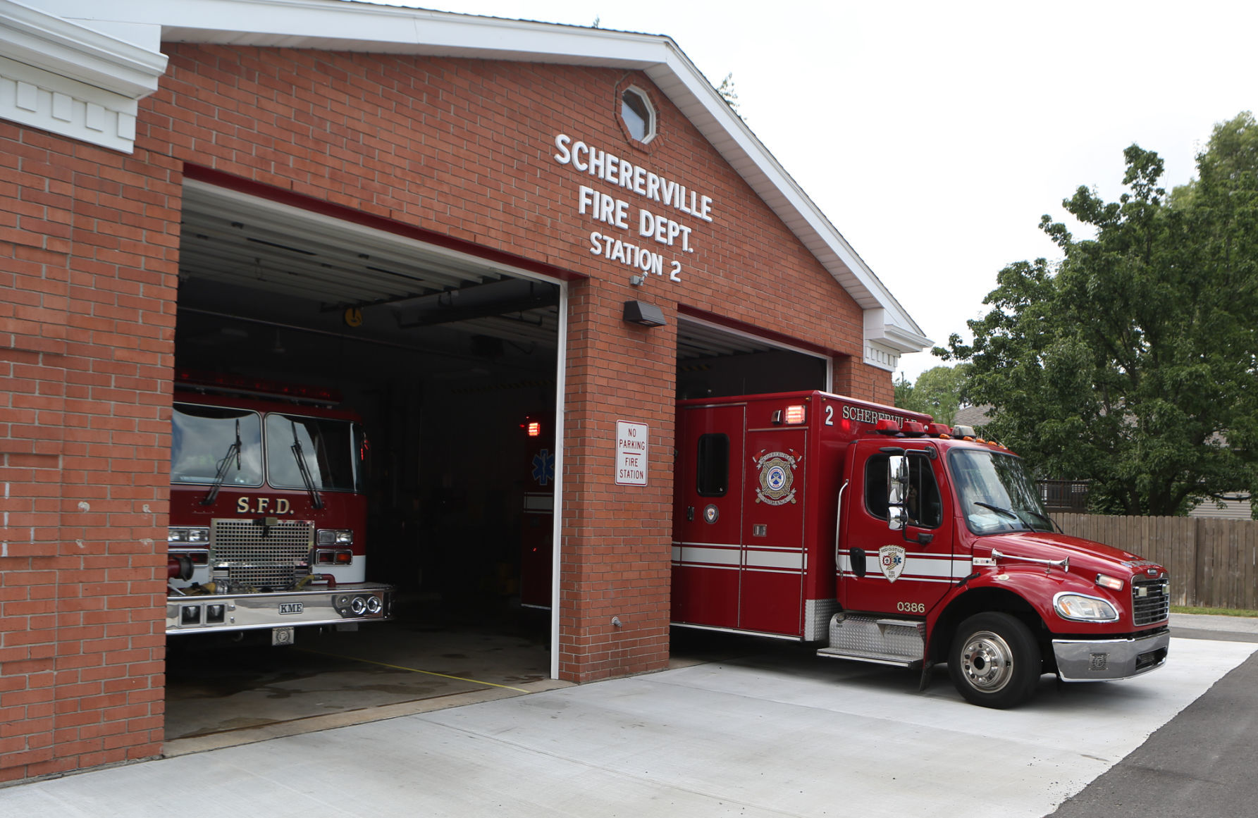 The Plum Creek Fire Station has been extensively remodeled/expanded